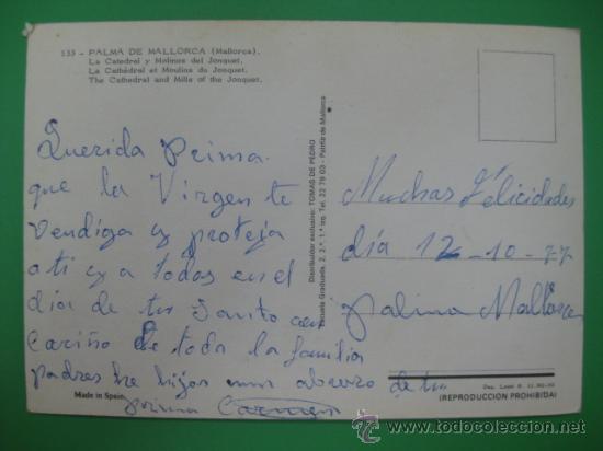 Postales: PALMA DE MALLORCA - REF.: R-6-29 - Foto 2