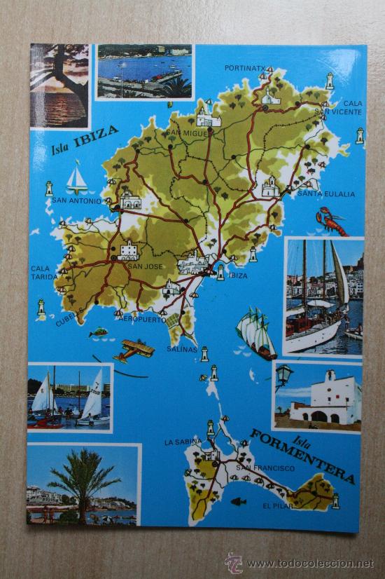 Postales: POSTAL DE IBIZA. ISLAS BALEARES - Foto 1