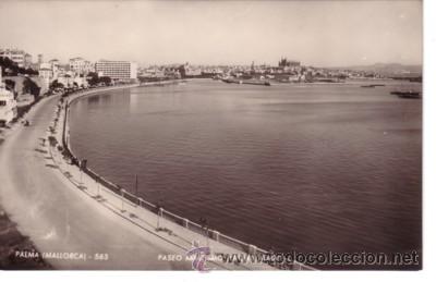 Postales: N&ordm; 7650 POSTAL PALMA MALLORCA PASEO MARITIMO - Foto 1