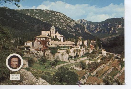 Cartoline: (1382) VALLDEMOSA . PRECIOSA VISTA DE LA CARTUJA
