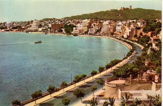 Postales: N&ordm; 7575 PALMA DE MALLORCA PASEO MARITIMO - Foto 1