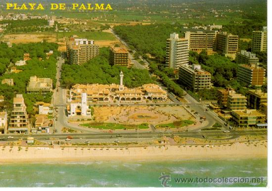 Postales: N&ordm; 8217 PLAYA DE PALMA MALLORCA - Foto 1