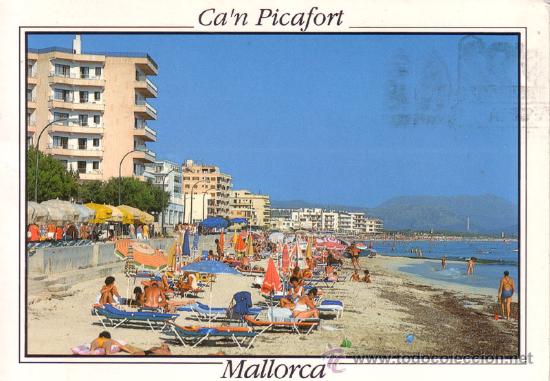 Postales: N&ordm; 8540 CAN PICAFORT MALLORCA - Foto 1