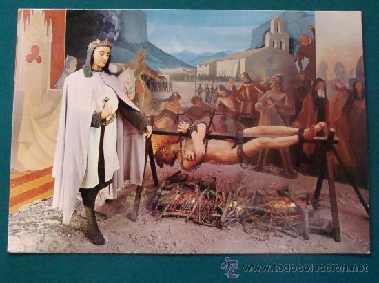 Postales: POSTAL DE MALLORCA, ISLAS BALEARES. AÑO 1976. MUSEO HISTORIAL. MARTIRIO CABRIT BASSA. 340.