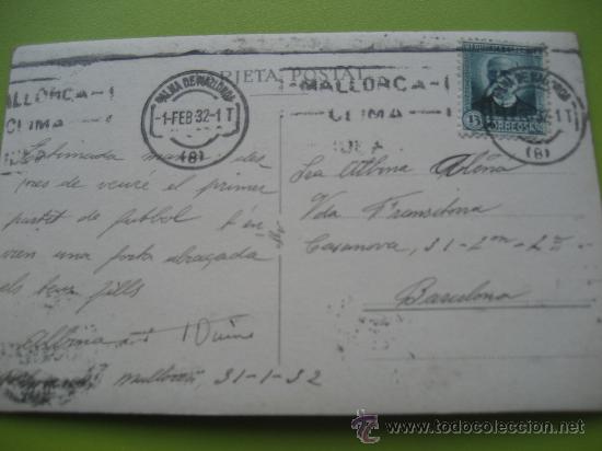 Postales: Pollensa. Circulada 1932 - Foto 2