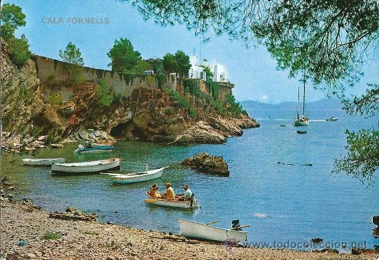 Postales: POME5 07231 Cala Fornells BALEARES ( A&Ntilde;O 1968 )