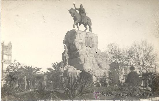 Postales: MALLORCA, MONUMENTO A JAIME I ,ED. SATRAP. - Foto 1