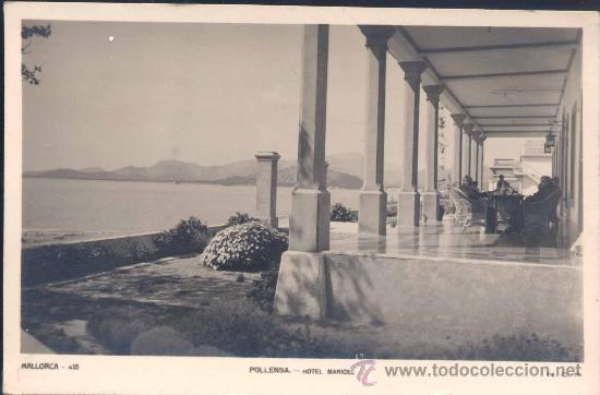 Postales: POLLENSA (MALLORCA).- HOTEL MARICEL - Foto 1