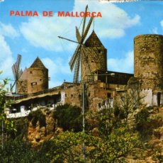 Postales: PALMA DE MALLORCA 128 MOLINOS JONQUET ESCRITA CIRCULADA SELLO. Lote 28062438