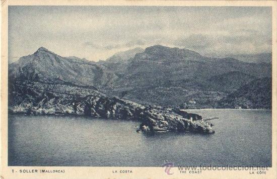 Postales: Postal - Soller (Mallorca) - La costa - Foto 1
