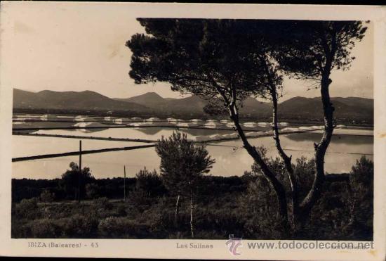 Postales: IBIZA (BALEARES).- LAS SALINAS - Foto 1