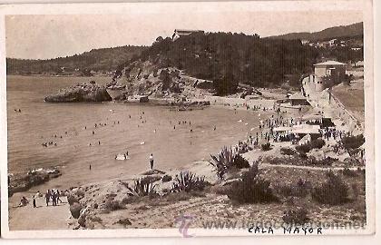 Postales: ANTIGUA POSTAL MALLORCA CALA MAYOR - Foto 1