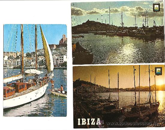 Postales: TRES POSTALES DE IBIZA - Foto 1