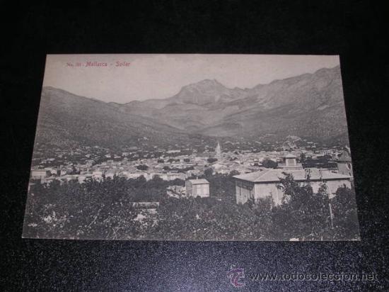 Postales: N.33 MALLORCA - SOLLER - Foto 1