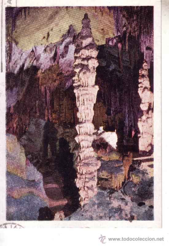 Postales: MALLORCA - ESTALAGMITA NOTABLE - 1960 - Foto 1