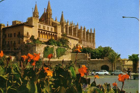 Postales: PALMA DE MALLORCA - LA CATEDRAL - Foto 1