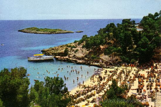 Postales: PALMA DE MALLORCA - PLAYA DE ILLETA - Foto 1