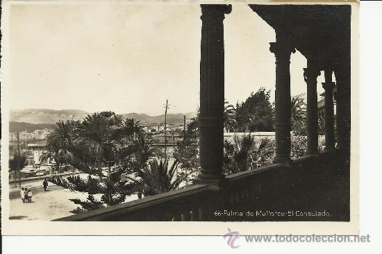 Postales: PALMA MALLORCA EL CONSULADO SIN CIRCULAR - Foto 1