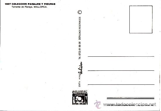 Postales: Postal Mallorca, torrente de Pareys - Foto 2