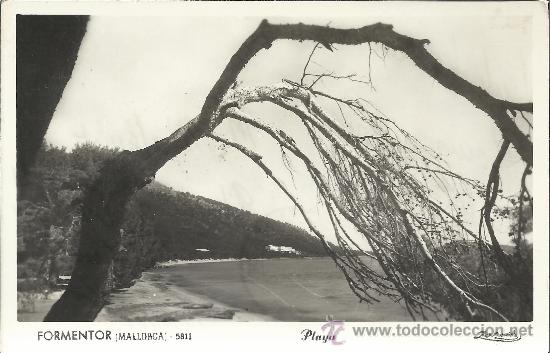 Postales: BALEARES FORMENTOR MALLORCA PLAYA  SIN CIRCULAR - Foto 1