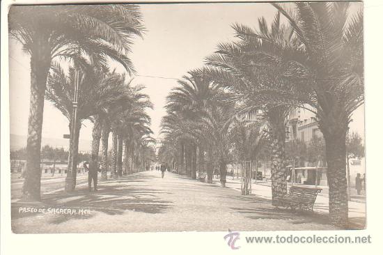 Postais: PALMA DE MALLORCA.- PASEO DE SAGRERA (FOTOGRAFICA9