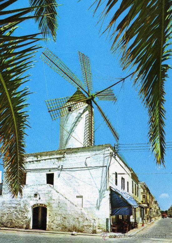 Postales: CIUDADELA N&ordm; 93 T&Iacute;PICO MOLINO ESCRITA CIRCULADA SELLO EXCLUSIVAS LUCIA MORA