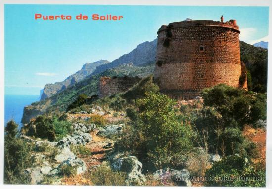 Postales: Postal Puerto de Soller Torre Picada Ediciones Icaria a&ntilde;os 70 sin circular