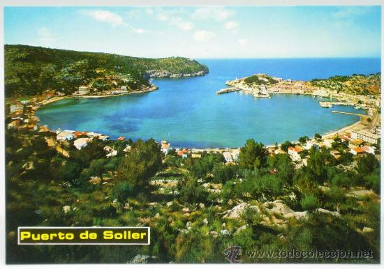 Postales: Postal Puerto de Soller Vista general Ediciones Icaria a&ntilde;os 70 sin circular