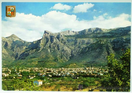 Postcards: Postal Puerto de Soller Vista general Subirats Casanovas Escudo Oro a&ntilde;os 60 sin circular