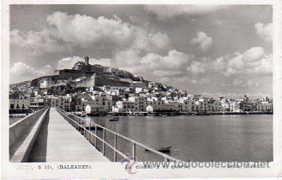 Postales: IBIZA, LA CIUDAD Y EL PUERTO - Foto 1