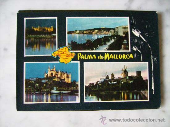 Postkarten: PALMA DE MALLORCABALEARES.CIRCULADA.
