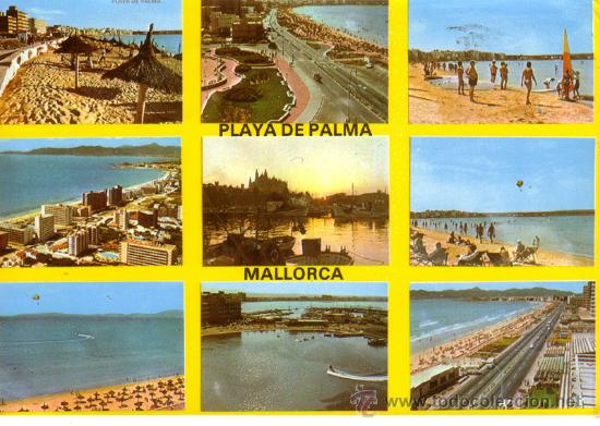 Postales: N&ordm; 9533 MALLORCA PLAYA DE PALMA - Foto 1