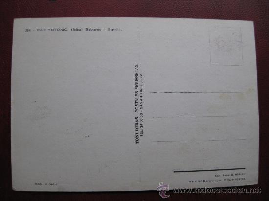 Postales: POSTAL IBIZA - (REF.: U - 05) - Foto 2