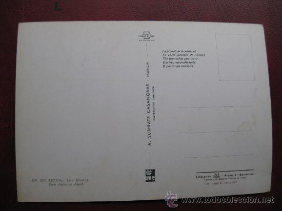 Postales: POSTAL IBIZA - (REF.: U - 14) - Foto 2
