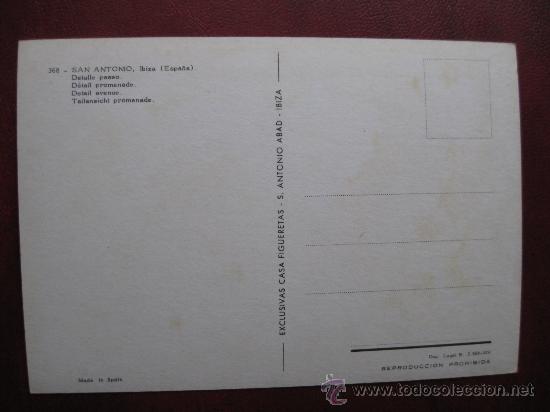 Postales: POSTAL IBIZA - (REF.: U - 22) - Foto 2