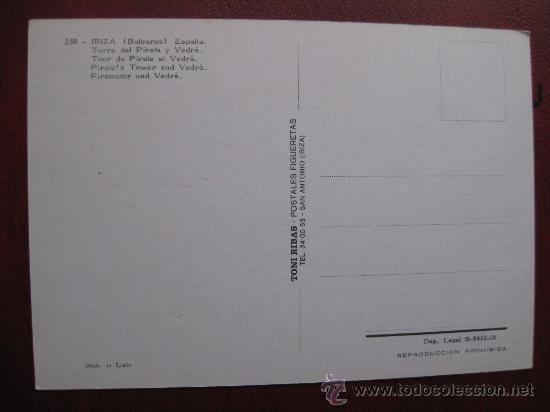 Postales: POSTAL IBIZA - REF.: U - 71 - Foto 2
