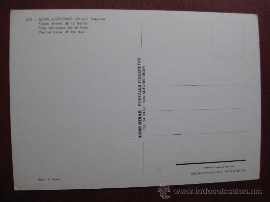 Postales: POSTAL IBIZA - REF.: U - 74 - Foto 2