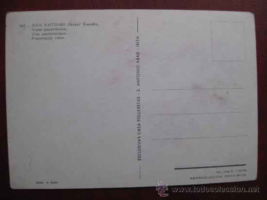 Postales: POSTAL IBIZA - REF.: U - 96 - Foto 2
