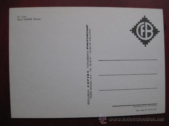 Postales: POSTAL IBIZA - REF.: U - 107 - Foto 2