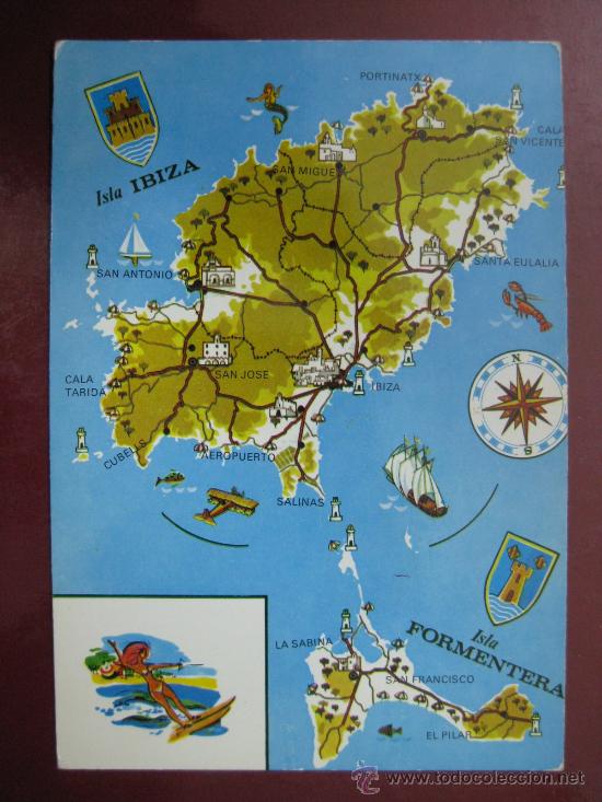 Postales: POSTAL IBIZA - REF.: U - 200 - Foto 1