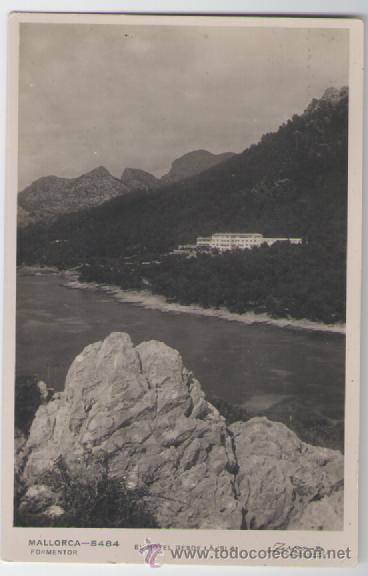 Postales: MALLORCA - Formentor El Hotel desde la isla - Zerkowitz - Foto 1