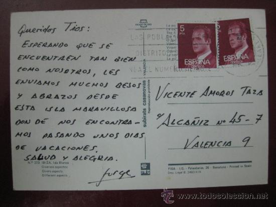 Postales: POSTAL IBIZA - REF.: U - 144 - Foto 2