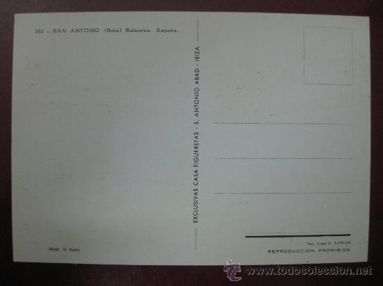 Postales: POSTAL IBIZA - REF.: U - 190 - Foto 2