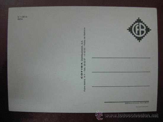 Postales: POSTAL IBIZA - REF.: U - 207 - Foto 2