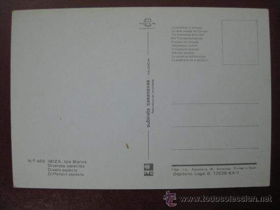 Postales: POSTAL IBIZA - REF.: U - 245 - Foto 2
