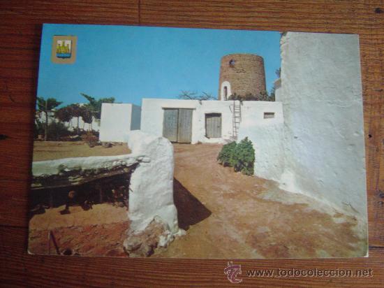 Postales: Bonita postal de Ibiza.- Balafi casas tipicas