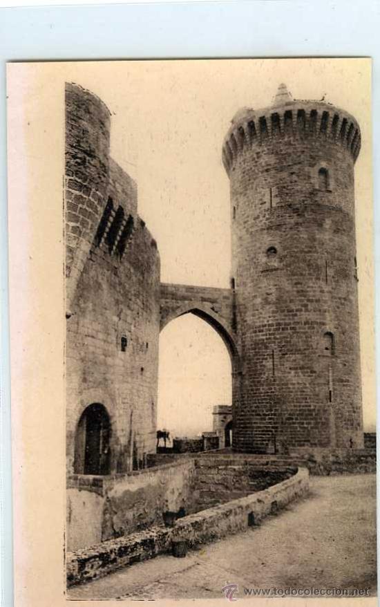 Postales: POSTAL MALLORCA CASTILLO DE BELLVER - Foto 1