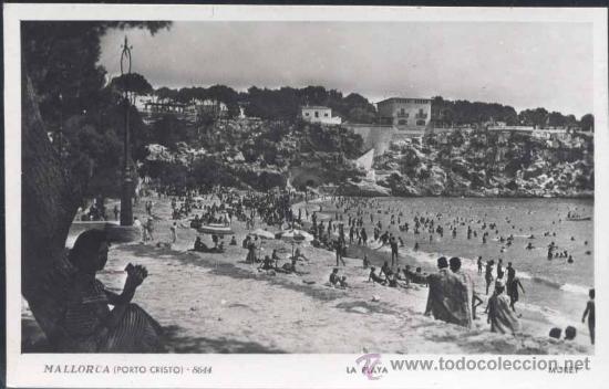 Postales: PORTO CRISTO (MALLORCA).- LA PLAYA - Foto 1