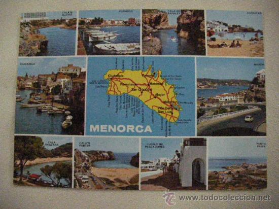 Postales: ANTIGUA POSTAL DE LA ISLA DE MENORCA