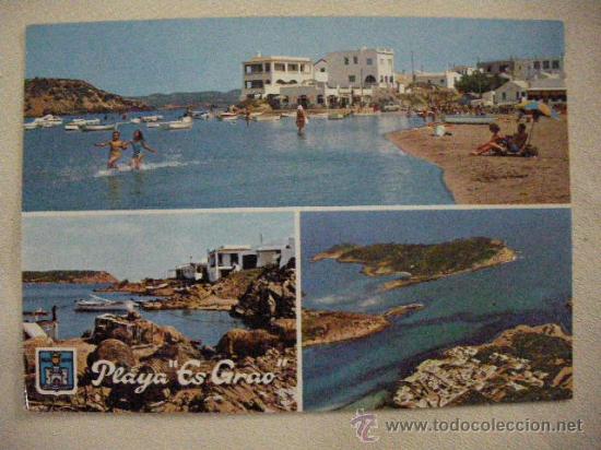 Postales: ANTIGUA POSTAL DE LA ISLA DE MENORCA - ENVIO GRATIS A ESPA&Ntilde;A